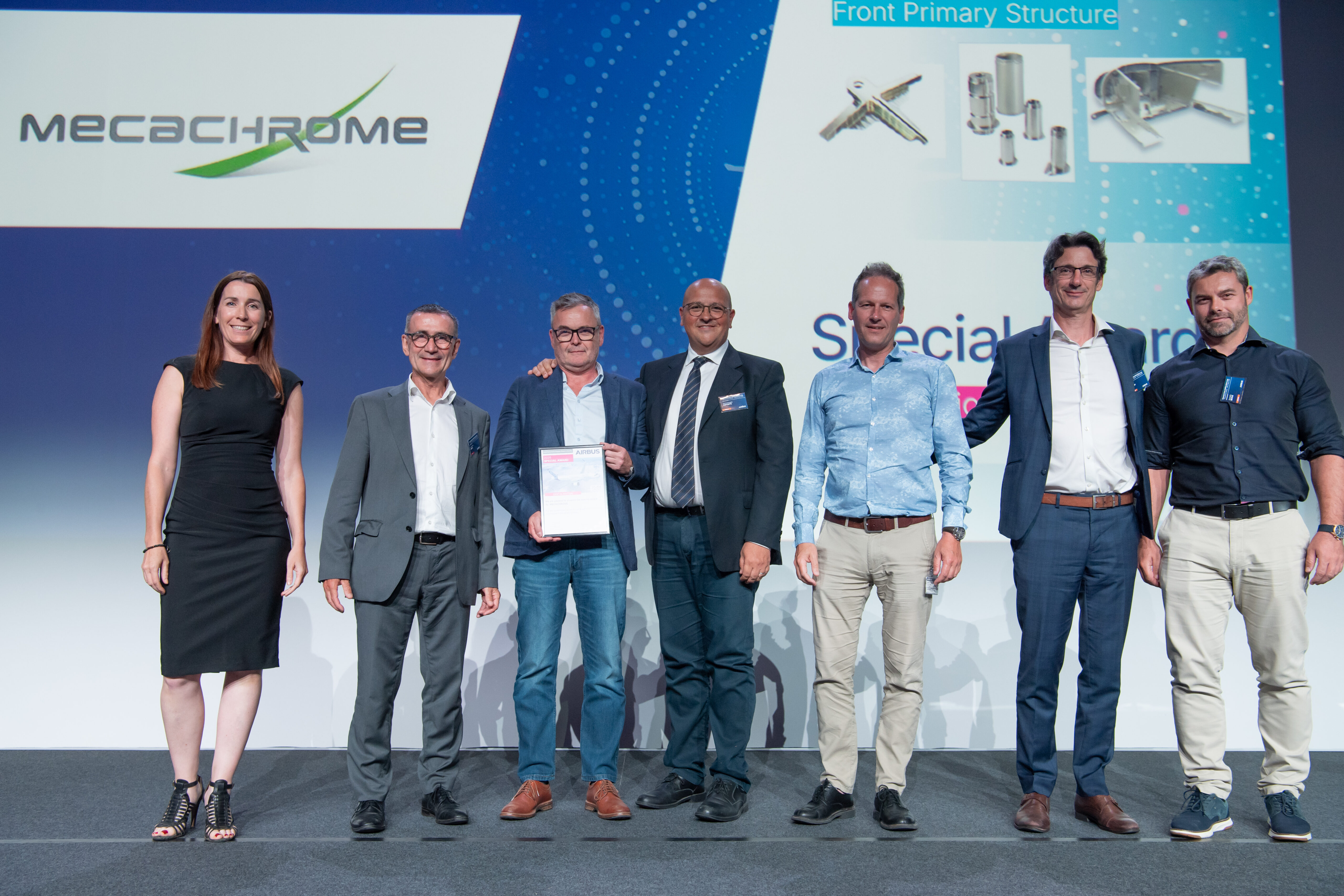 Airbus décerne l&rsquo;Award Digitalisation à Mecachrome lors du SQIP Day